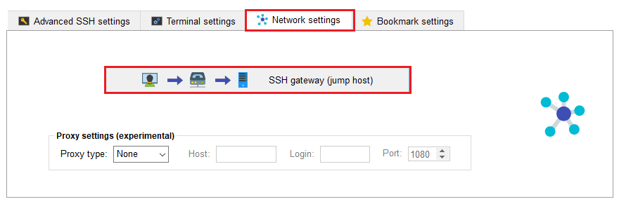 MobaXterm-ssh-ProxyJump