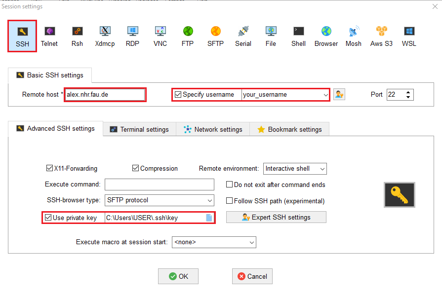 MobaXterm-ssh