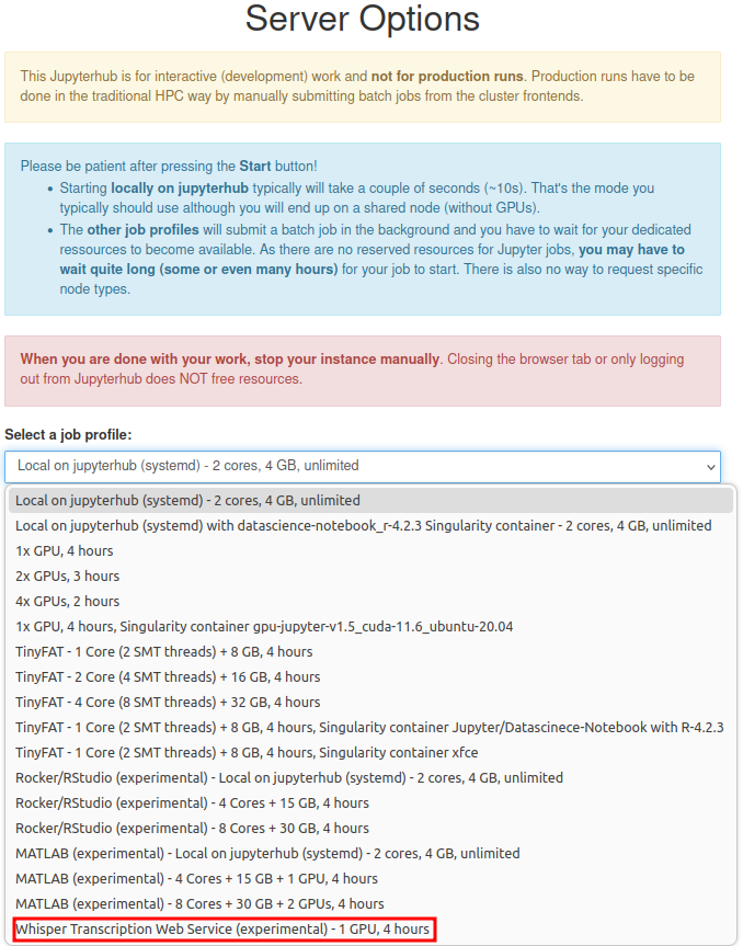 JupyterHub-job-profile